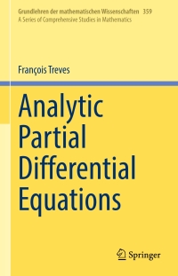 Cover image: Analytic Partial Differential Equations 9783030940546