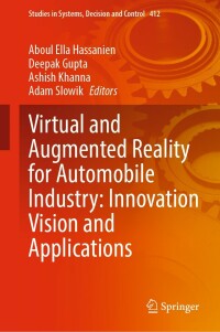 Immagine di copertina: Virtual and Augmented Reality for Automobile Industry: Innovation Vision and Applications 9783030941017