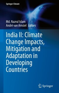 Cover image: India II: Climate Change Impacts, Mitigation and Adaptation in Developing Countries 9783030943943