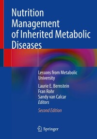 Cover image: Nutrition Management of Inherited Metabolic Diseases 2nd edition 9783030945091