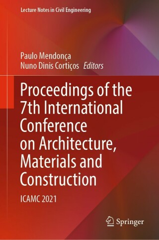 Cover image: Proceedings of the 7th International Conference on Architecture, Materials and Construction 9783030945138