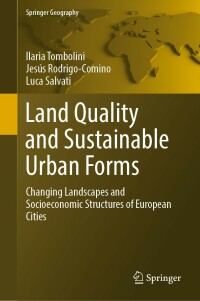 Imagen de portada: Land Quality and Sustainable Urban Forms 9783030947316