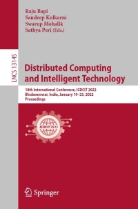 Imagen de portada: Distributed Computing and Intelligent Technology 9783030948757