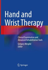 Cover image: Hand and Wrist Therapy 9783030949419