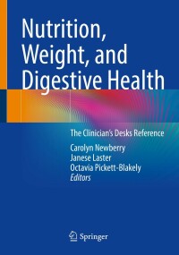 Cover image: Nutrition, Weight, and Digestive Health 9783030949525