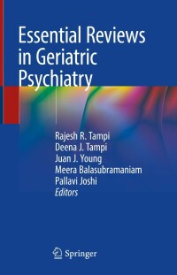 Cover image: Essential Reviews in Geriatric Psychiatry 9783030949594