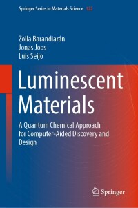 Cover image: Luminescent Materials 9783030949839
