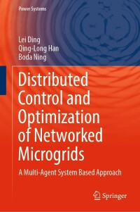 Titelbild: Distributed Control and Optimization of Networked Microgrids 9783030950286