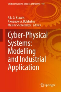 Cover image: Cyber-Physical Systems: Modelling and Industrial Application 9783030951191