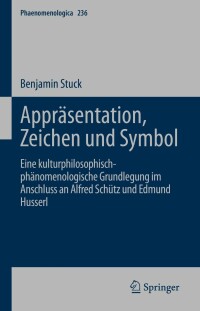 Cover image: Appräsentation, Zeichen und Symbol 9783030951467