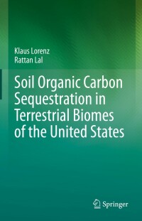 Imagen de portada: Soil Organic Carbon Sequestration in Terrestrial Biomes of the United States 9783030951924