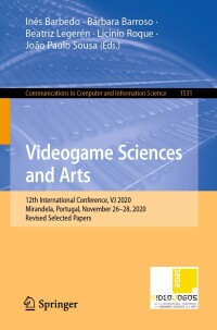 Imagen de portada: Videogame Sciences and Arts 9783030953041