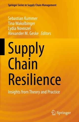 Imagen de portada: Supply Chain Resilience 9783030954000