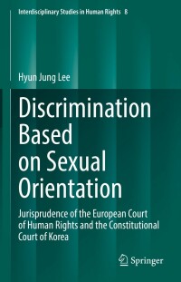 Cover image: Discrimination Based on Sexual Orientation 9783030954222