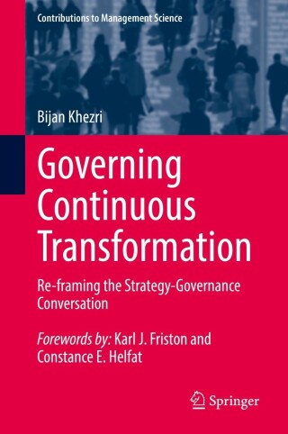 Cover image: Governing Continuous Transformation 9783030954727