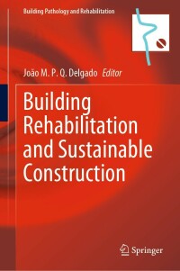 Titelbild: Building Rehabilitation and Sustainable Construction 9783030954864