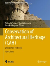 表紙画像: Conservation of Architectural Heritage (CAH) 3rd edition 9783030955632