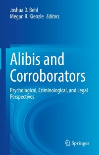 Cover image: Alibis and Corroborators 9783030956622