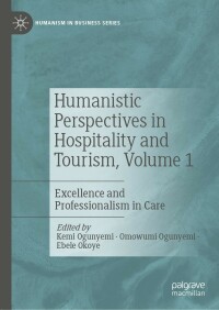 Cover image: Humanistic Perspectives in Hospitality and Tourism,  Volume 1 9783030956707