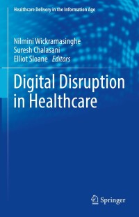 Omslagafbeelding: Digital Disruption in Healthcare 9783030956745