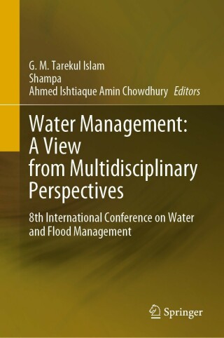 Imagen de portada: Water Management: A View from Multidisciplinary Perspectives 9783030957216