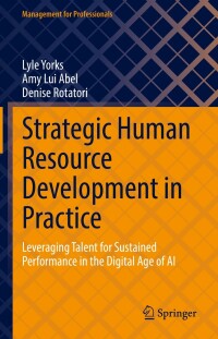 Cover image: Strategic Human Resource Development in Practice 9783030957742