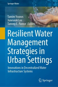 Omslagafbeelding: Resilient Water Management Strategies in Urban Settings 9783030958435