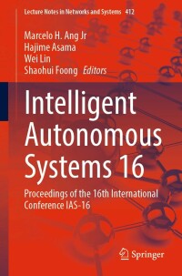 Imagen de portada: Intelligent Autonomous Systems 16 9783030958916