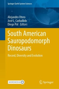表紙画像: South American Sauropodomorph Dinosaurs 9783030959586