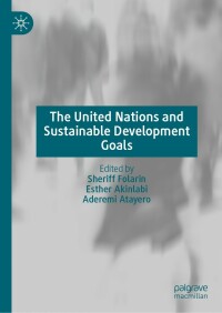 Cover image: The United Nations and Sustainable Development Goals 9783030959708