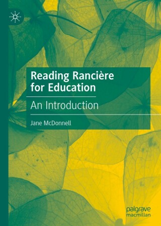 Titelbild: Reading Rancière for Education 9783030960124