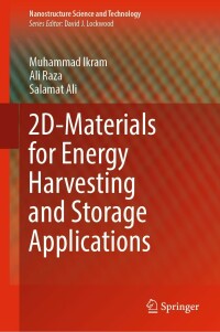 Titelbild: 2D-Materials for Energy Harvesting and Storage Applications 9783030960209