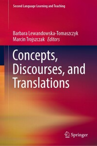 Cover image: Concepts, Discourses, and Translations 9783030960988