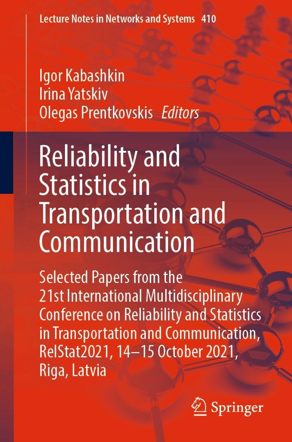 ISBN 9783030961954 product image for Reliability and Statistics in Transportation and Communication (eBook Rental) | upcitemdb.com