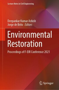 Cover image: Environmental Restoration 9783030962012