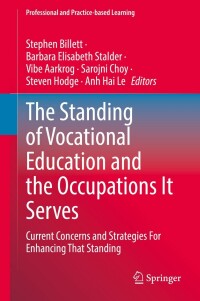 Cover image: The Standing of Vocational Education and the Occupations It Serves 9783030962364