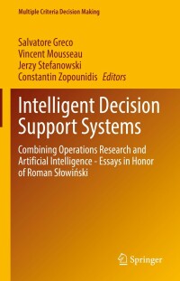 Imagen de portada: Intelligent Decision Support Systems 9783030963170
