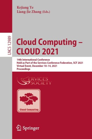 Cover image: Cloud Computing – CLOUD 2021 9783030963255