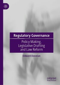 Cover image: Regulatory Governance 9783030963507