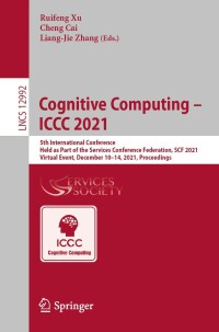 Cover image: Cognitive Computing – ICCC 2021 9783030964184