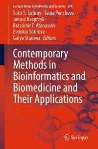 Cover image: Contemporary Methods in Bioinformatics and Biomedicine and Their Applications 9783030966379
