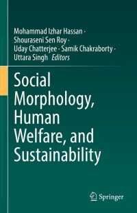 Cover image: Social Morphology, Human Welfare, and Sustainability 9783030967598