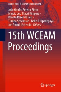 Cover image: 15th WCEAM Proceedings 9783030967932