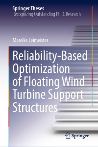 Cover image: Reliability-Based Optimization of Floating Wind Turbine Support Structures 9783030968885