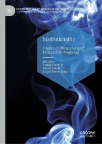 Cover image: Institutionality 9783030969684