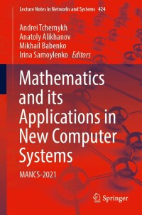 Omslagafbeelding: Mathematics and its Applications in New Computer Systems 9783030970192