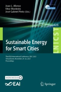 Imagen de portada: Sustainable Energy for Smart Cities 9783030970260