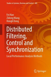 Cover image: Distributed Filtering, Control and Synchronization 9783030970741