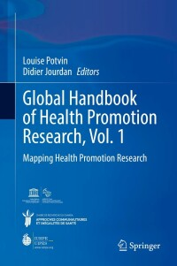 Titelbild: Global Handbook of Health Promotion Research, Vol. 1 9783030972110
