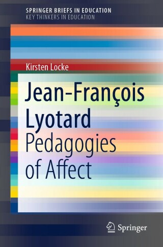 Imagen de portada: Jean-François Lyotard 9783030974893